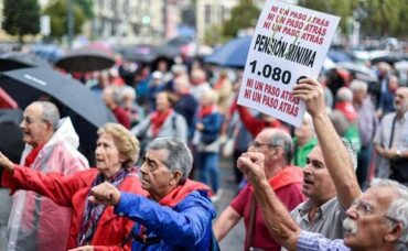 NEW PENSION CUTS IN SPAIN