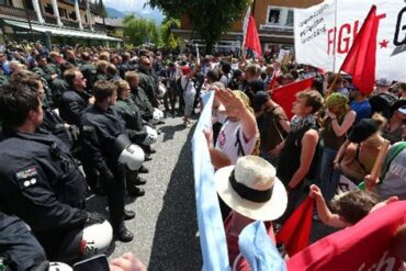 Ginebra, Suiza: respuesta a la cita anual del capitalismo global